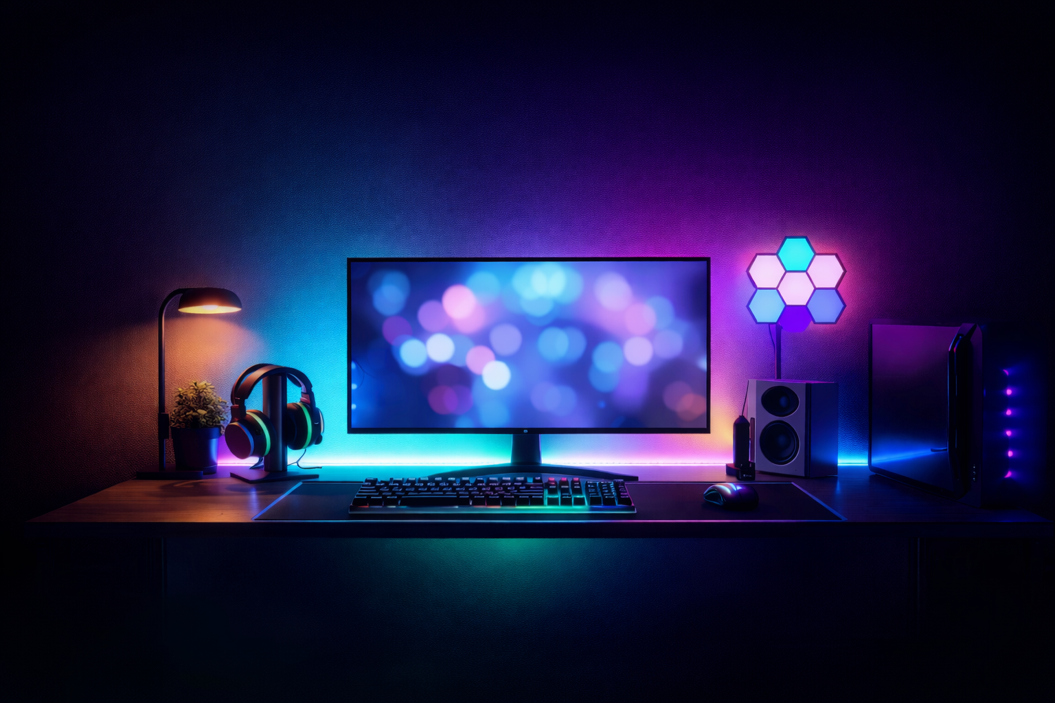 Iluminação de setup